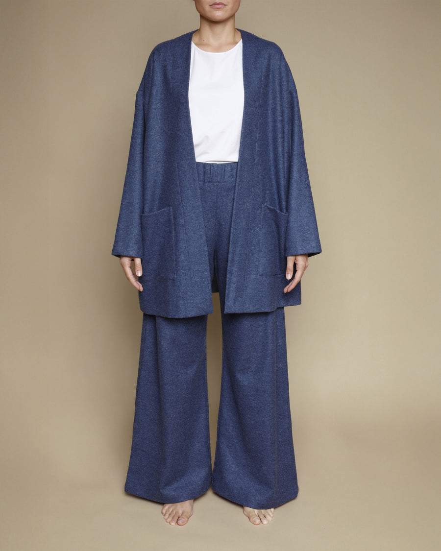 Cardigan Oversize in pura lana