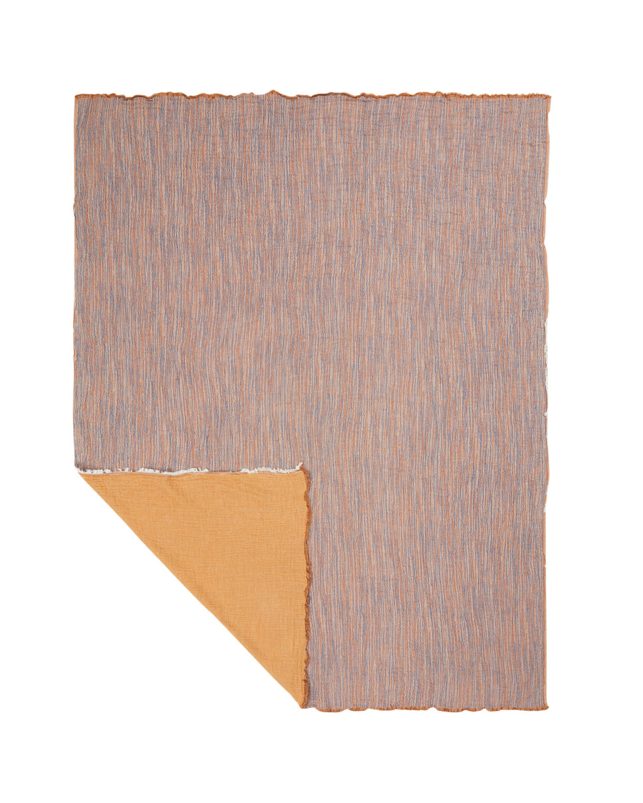 Rossi Cot plaid in cotone - 130x180 cm - 51"x70" in / Sunshine (101127-628-0013)
