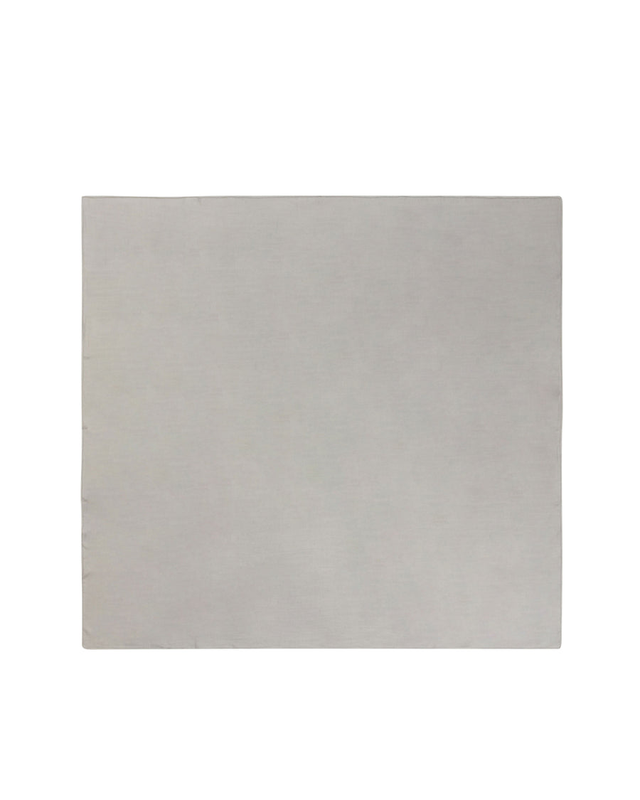 Beatrice stola in misto seta - 150x150 cm - 59"x59" in / Alluminio (401277-160-7282)