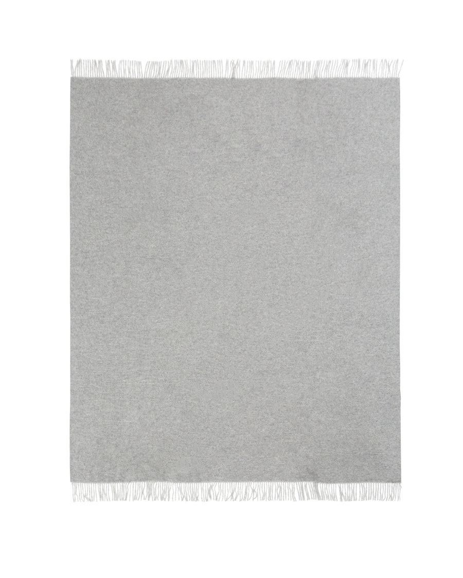 Ulisse plaid in pura lana - 130x180 cm - 51"x70" in / Grigio (4772024007506)