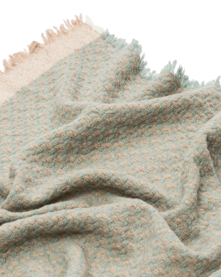 Coperta Garda in misto lana riciclata