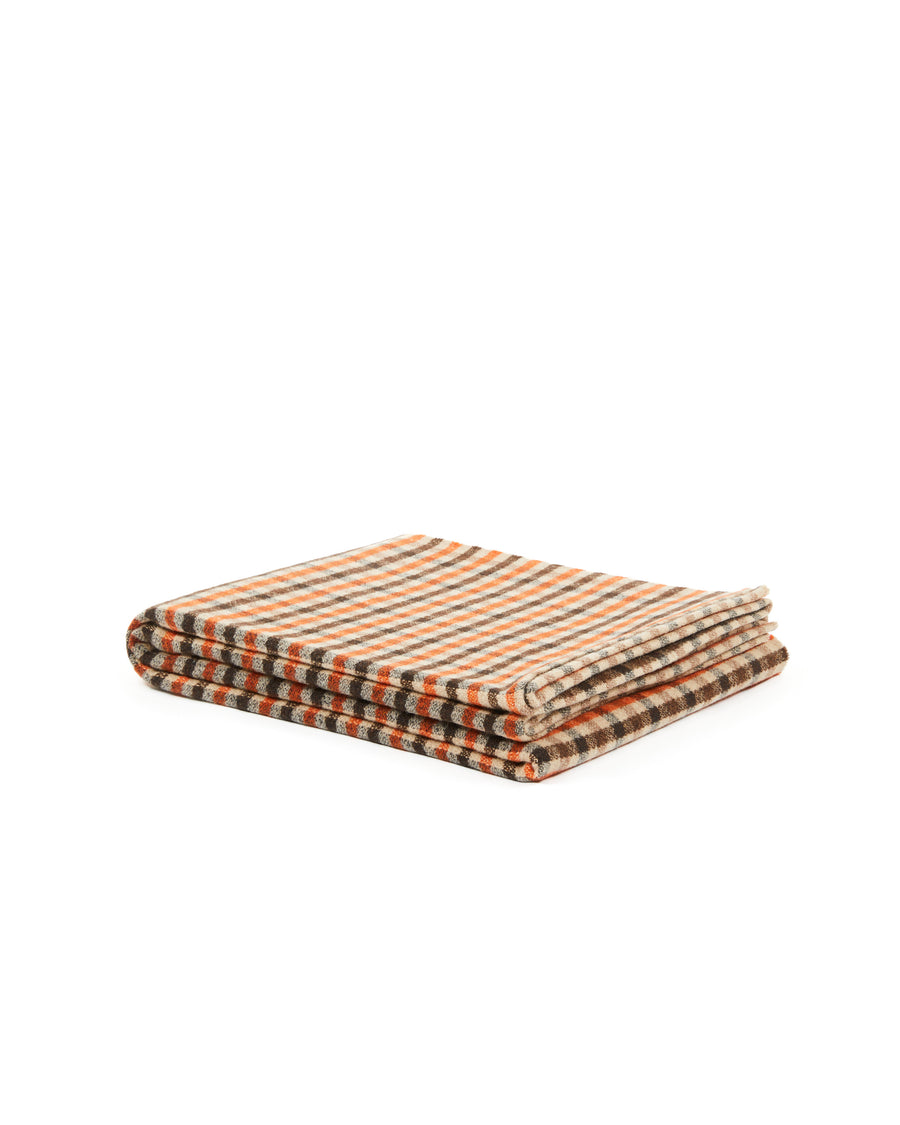 Stelvio plaid in misto lana - 130x160 cm - 51"x63" in / Arancio (4772024027450)