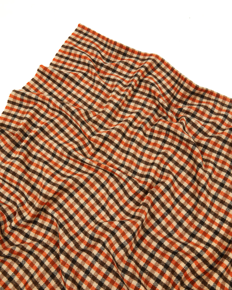 Stelvio plaid in misto lana - 130x160 cm - 51"x63" in / Arancio (4772024027450)