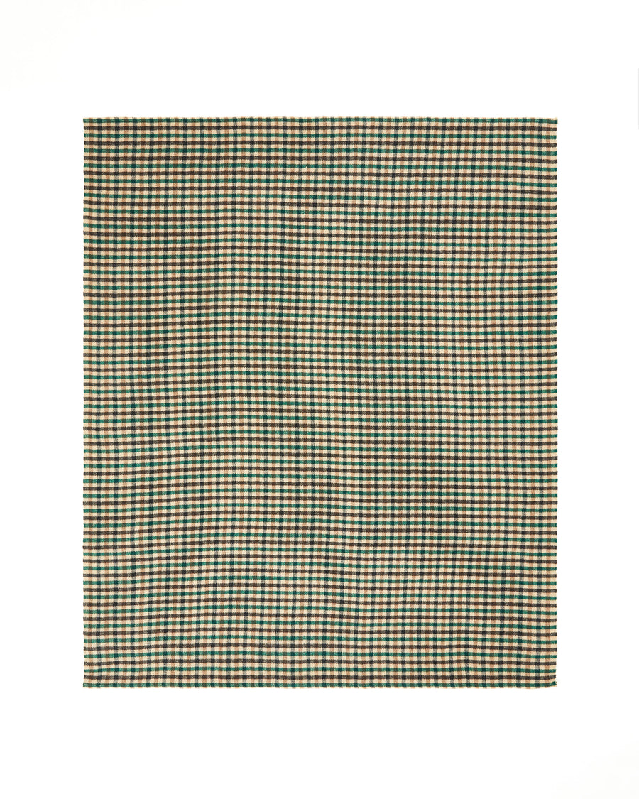 Stelvio plaid in misto lana - 130x160 cm - 51"x63" in / Verde (4772024027467)