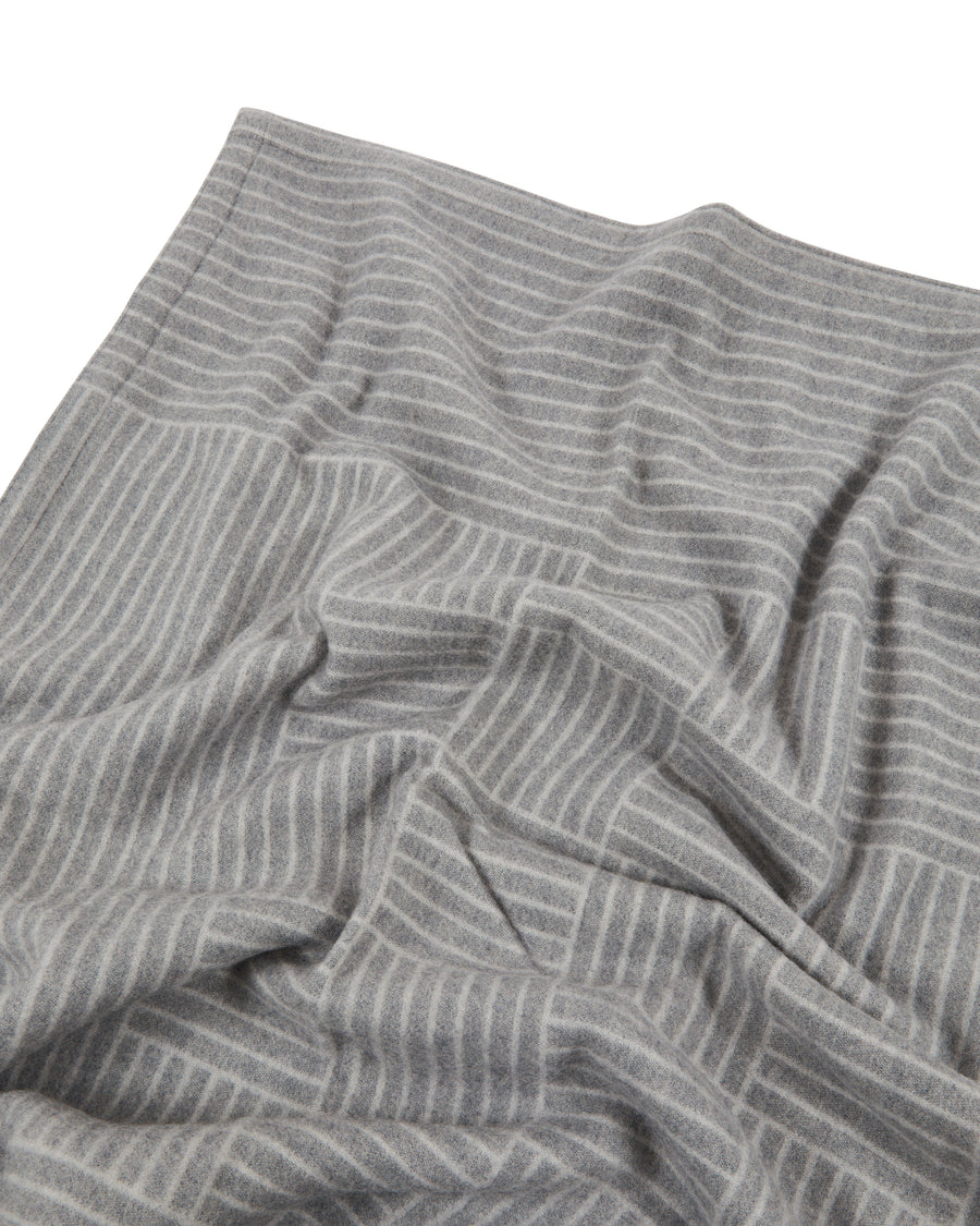 Lanargento coperta in misto lana vergine