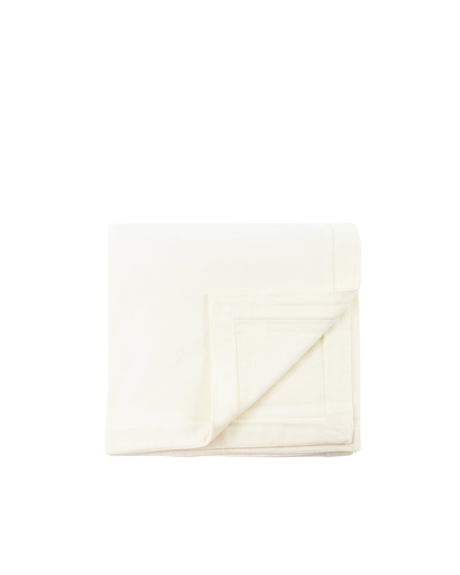 Afrodite coperta in pura lana merinos - Piazza e mezza 240x180 cm - Double 94"x70" in / Bianco (701101-013-9000)