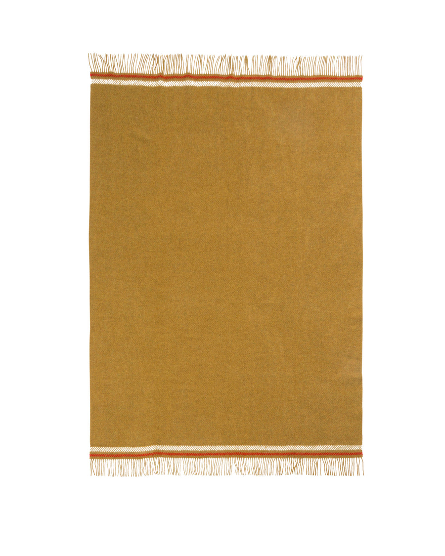 Shanti plaid in lana vergine - 130x180 cm - 51"x70" in / Giallo (770224-009-9761)