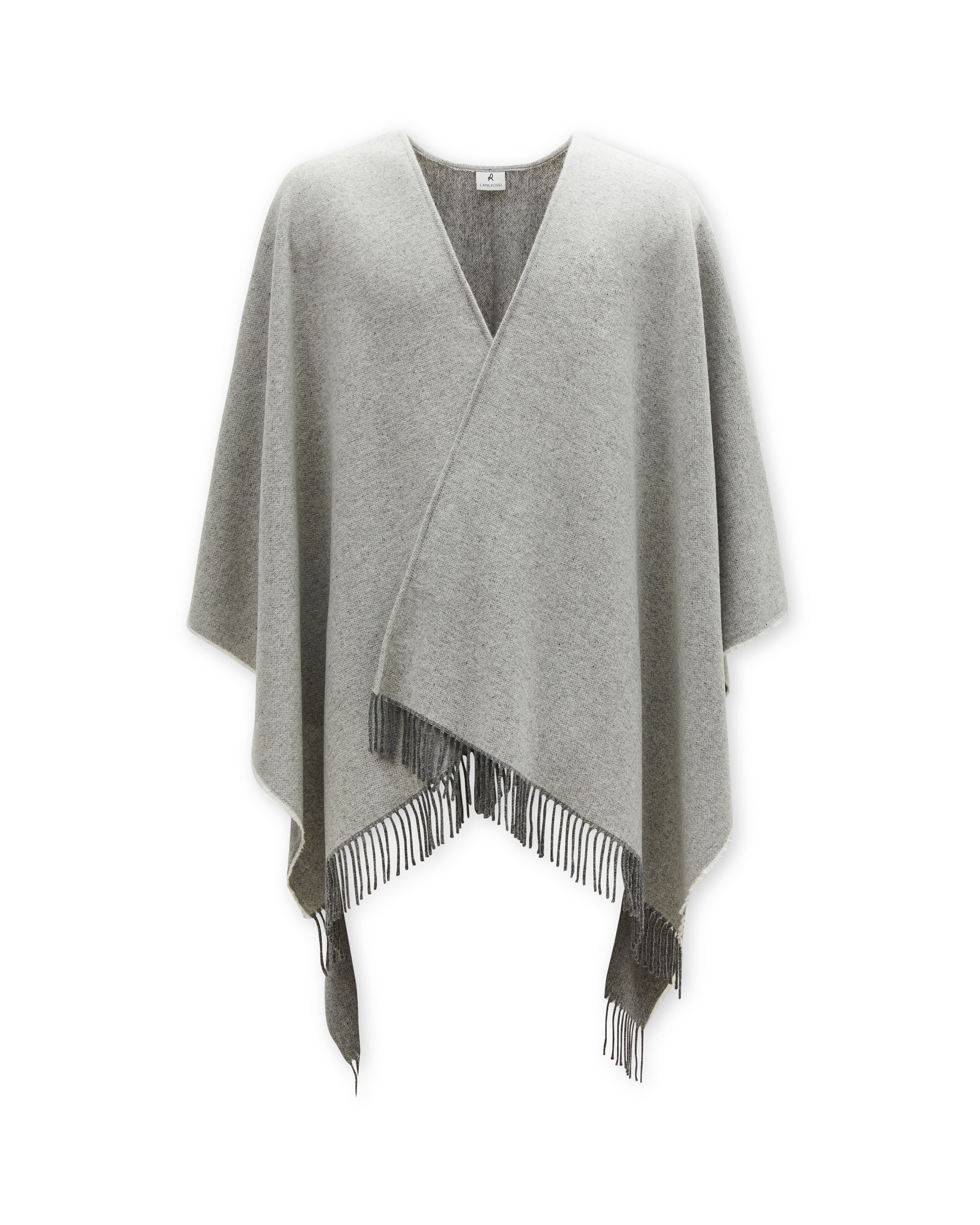 Lanerossi Colin poncho in misto cashmere e lana