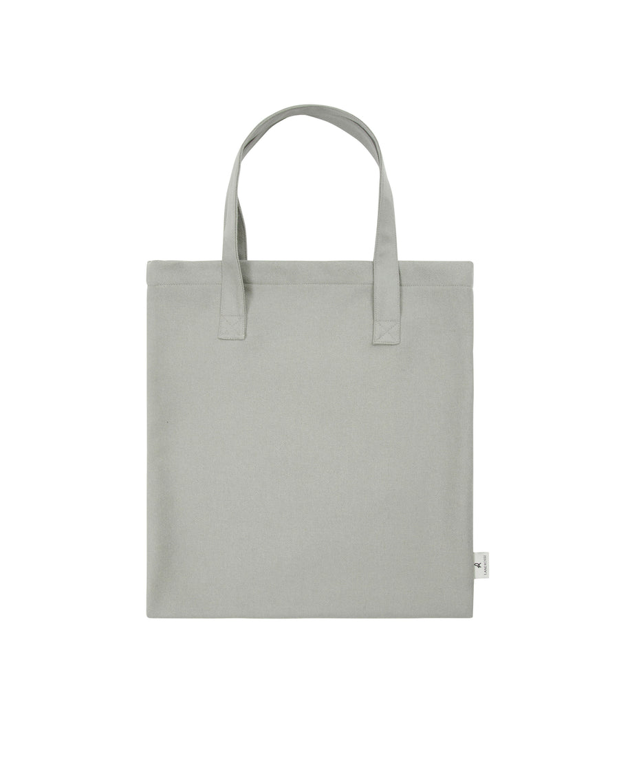 Ghenebe tote bag in lana - 43x47cm - 17"x18.5" in / Grigio (8052675920444)