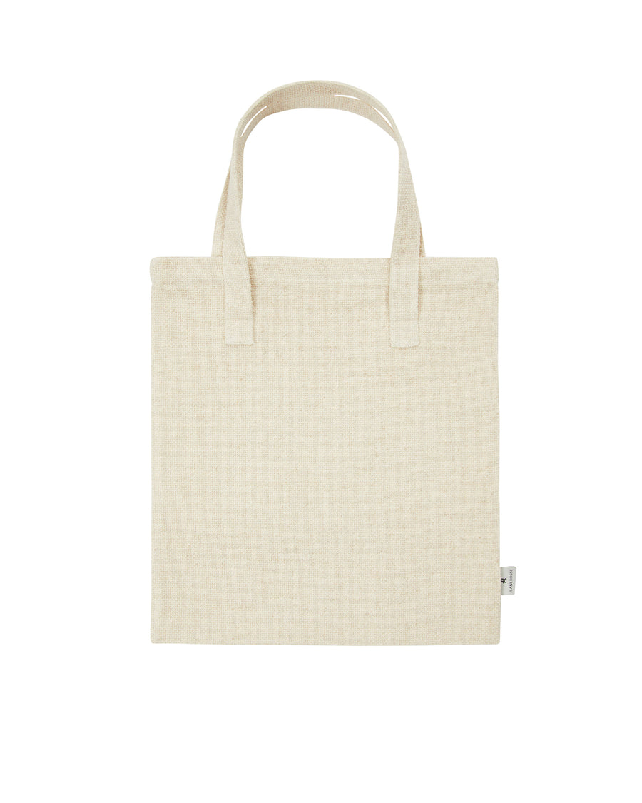 Robaan tote bag in misto cotone - 43x47cm - 17"x18.5" in / Naturale (8052675920482)